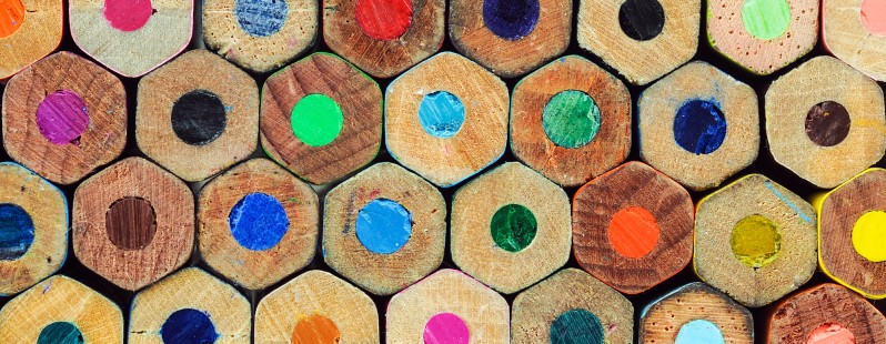5 simple tips for visual branding on social media colored pencils
