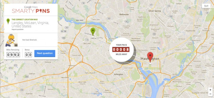 Google’s new Smarty Pins map-based game reminds me I know nothing about American Civil War locations ...
