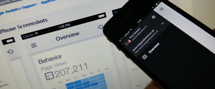 Google Analytics gets its own official dedicated iPhone app so you can view your data on the go
