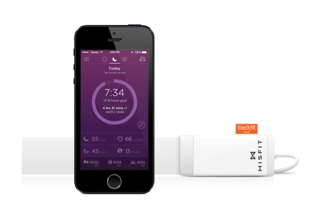 Misfit snuggles up to Beddit to release a sleep monitor that you keep under your sheets