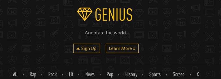 Rap Genius rebrands as Genius as it evolves into a full-fledged annotation platform