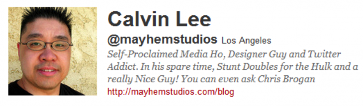 calvin 730x214 7 key ingredients for a powerful Twitter bio