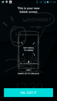 g 220x391 LokLok for Android lets you send doodles, photos and messages directly from your lockscreen