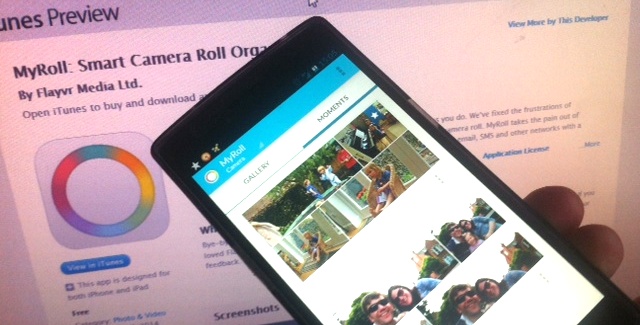Flayvr pivots to MyRoll, an intelligent mobile gallery app that displays all your best photos