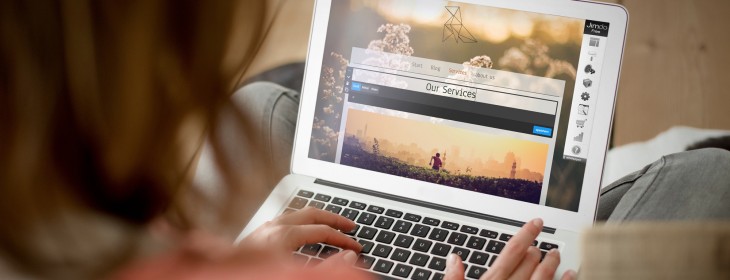 Easy website builder Jimdo has some stylish new looks for your next homepage