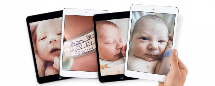 Here’s how true Apple fanboys should introduce a newborn baby to the world