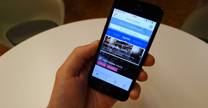 Foursquare launches its redesigned mobile app focused on location-based recommendations