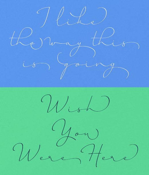 The best typefaces of 2014 Horizontes-script-520x612