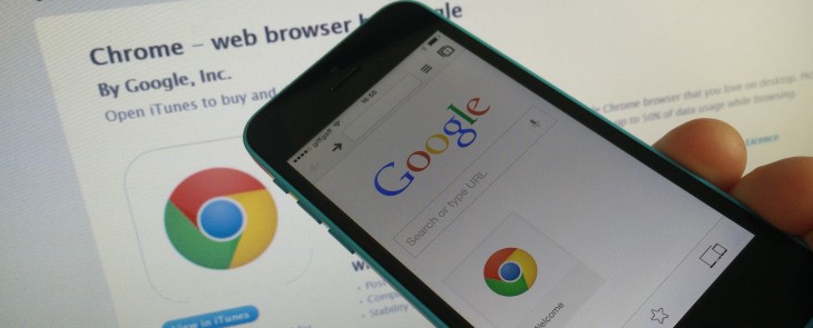 Google Chrome gets iOS 8 support for third-party app extensions