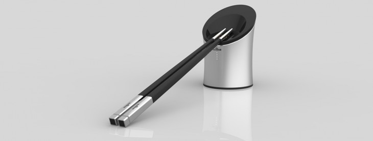 These smart chopsticks analyze the quality of the food you’re about to eat