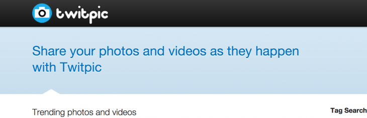Twitpic is shutting down after all, on October 25