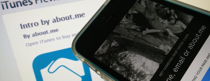 About.me wants to reinvent the business card with new ‘Intro’ iPhone app