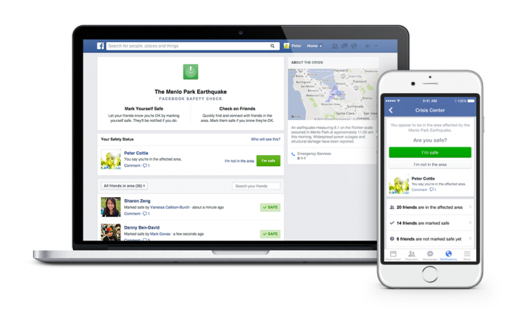 Facebook ‘Safety Check’ helps you tell friends and family you’re safe during natural ...