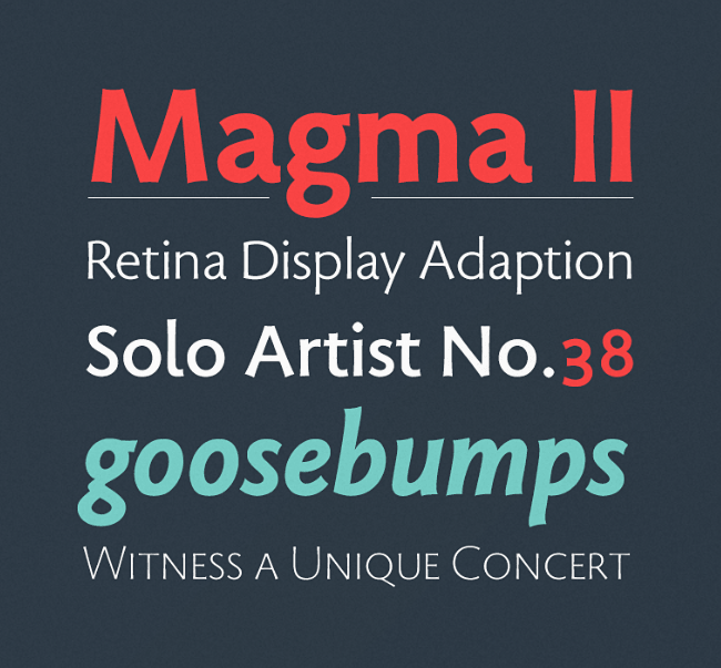 magma 23 of the most beautiful typefaces from September 2014