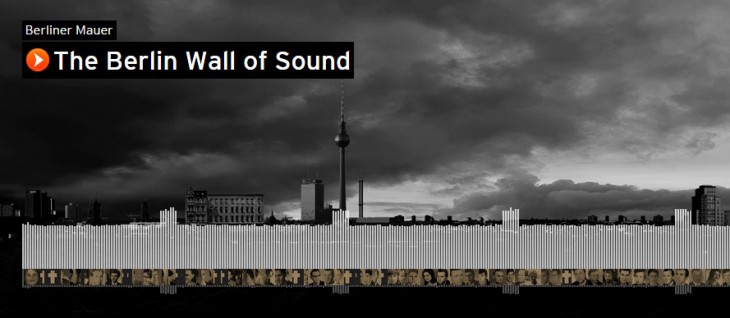 SoundCloud’s ‘Wall of Sound’ commemorates the fall of the Berlin Wall 25 years ago