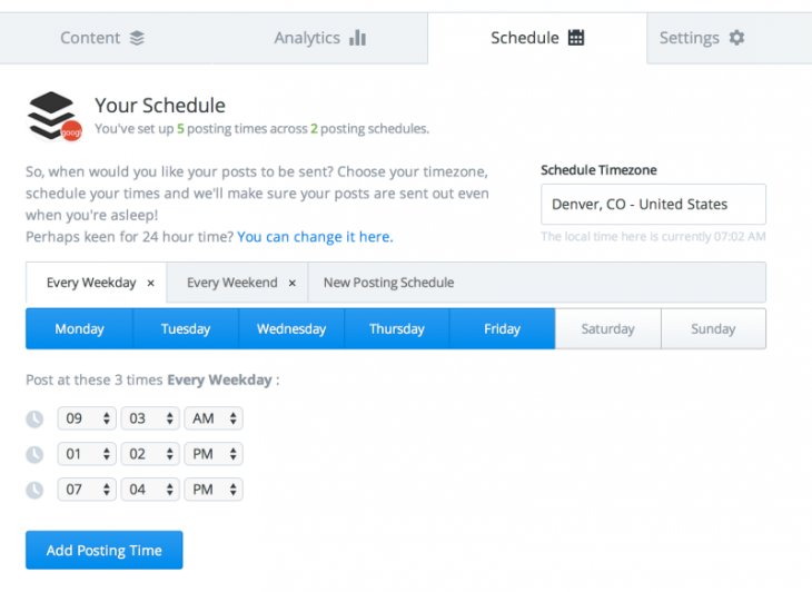 Buffer 800x584 730x532 Your content, everywhere: The 17 best tools to get your content its largest audience