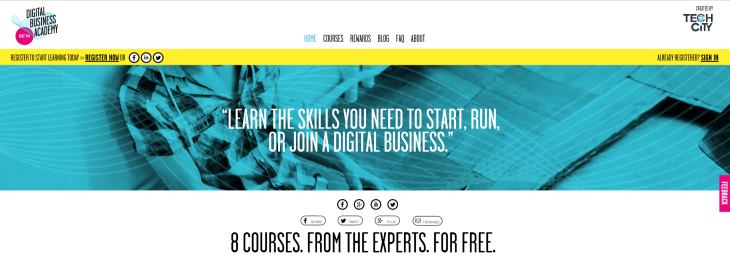 Tech City UK launches government-funded online learning platform for digital and business skills