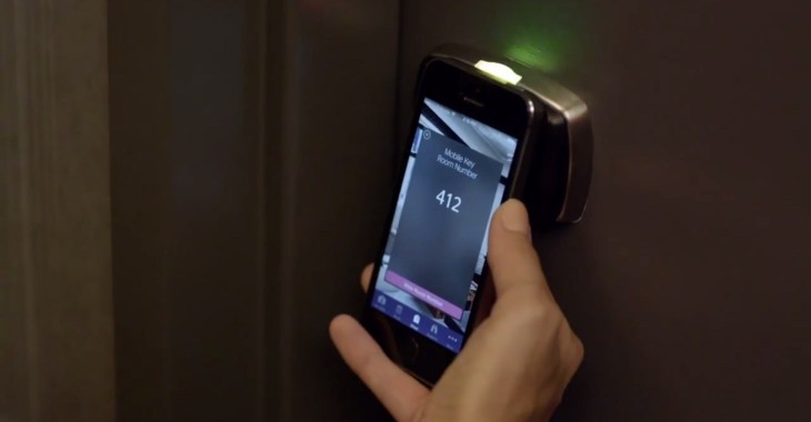 SPG Smartphone Hotel Room Access