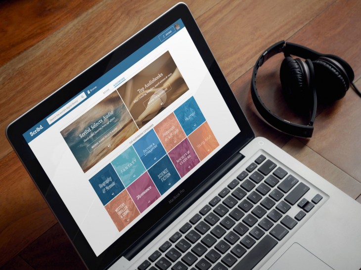WebBrowseMenu 730x547 Scribd adds unlimited audiobooks to its $8.99 subscription ebook service