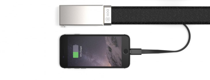 This belt charges your smartphone and keeps your trousers up at the same time