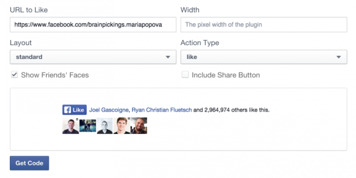 facebook like options 800x402 730x366 How to get your first 1,000 followers on every social network
