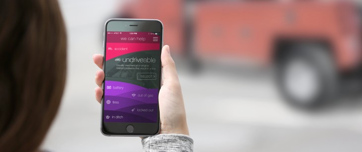 The Honk app takes the pain out of finding a tow truck
