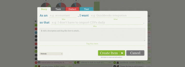 user story on dashboard cropped 1024x373 730x265 Your developers arent slow, your process is