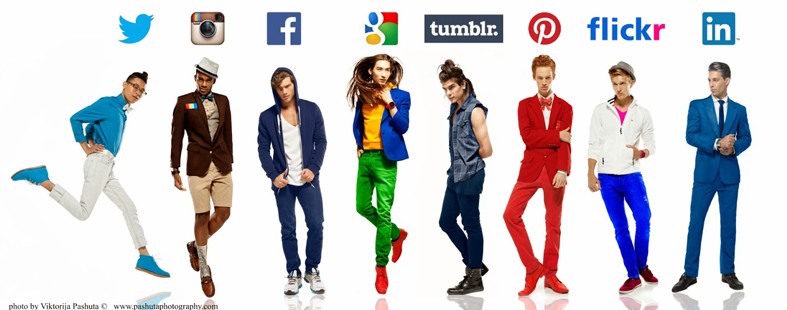picture of What would Twitter look like as a man? Fashion photographer personifies 8 social networks