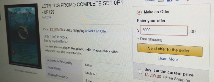 Amazon Make an Offer