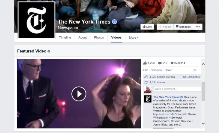 Facebook Pages are getting an updated video section design to take on YouTube