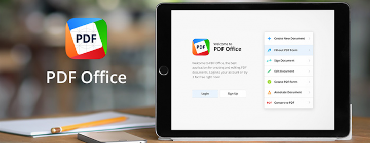 Readdle’s PDF Office for iPad turns images into editable forms