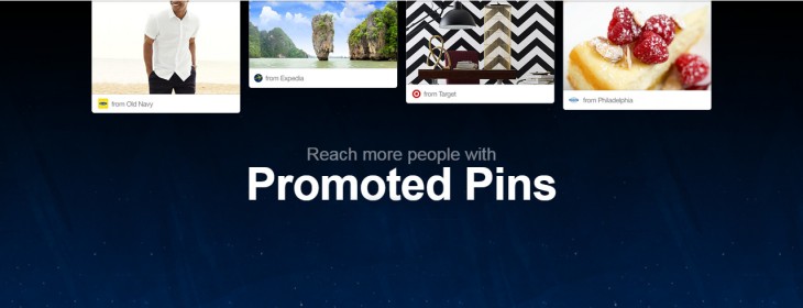 Promoted pins
