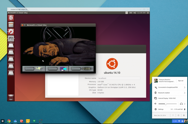 Chromebooks can now run Linux in a window
