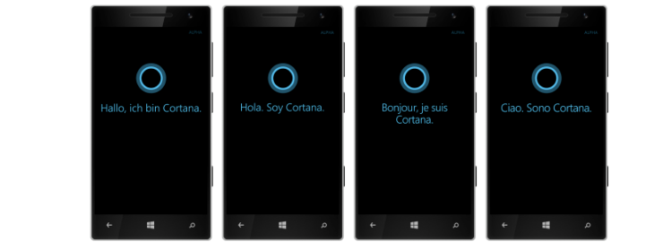Microsoft’s Cortana virtual assistant is coming to France, Germany, Spain and Italy