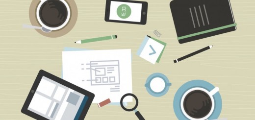 modern desk work art