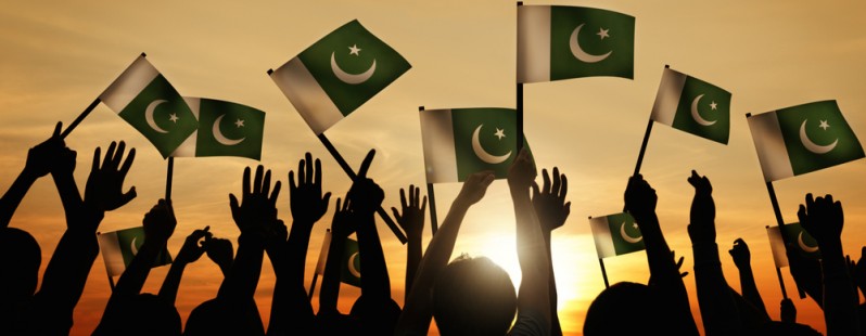 pakistan flags