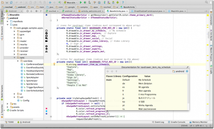 shadow studio hero code 2x 730x439 Android studio hits 1.0, makes it easier to build Android apps