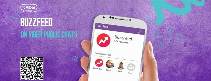 Viber and BuzzFeed partner to give readers a line to the editorial team