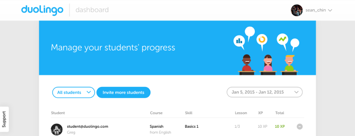 Duolingo for Schools brings the language learning platform into the classroom