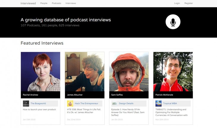 Keep track of the best startup and entrepreneur podcasts with Interviewed.io