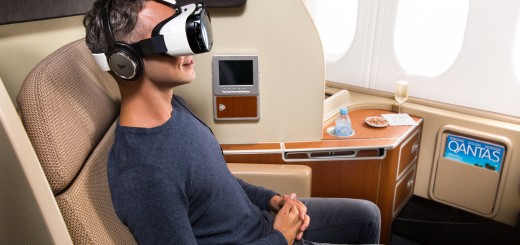 Samsung's Gear VR will provide in-flight entertainment for first-class Qantas passengers Samsung_1