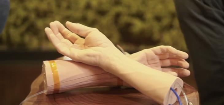 Google is using synthetic skin to help create an early detection system for cancer