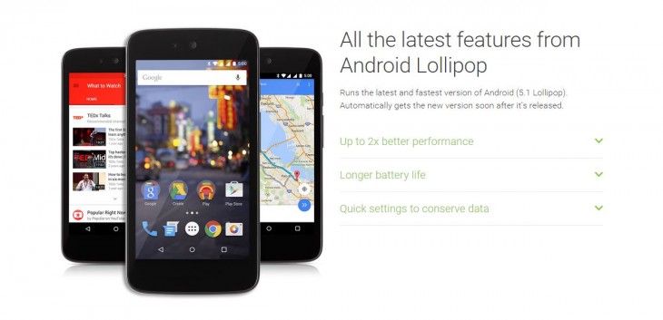 Android Lollipop 5.1 will arrive first on Android One devices for emerging markets