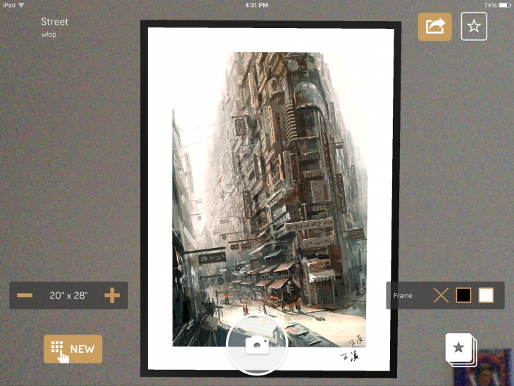 IMG 0038 730x548 Curioos augmented reality art market lets you view prospective purchases on your own wall