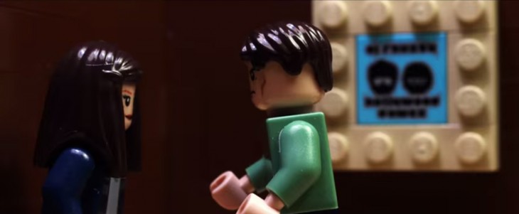 Sink into the â50 Shades of Greyâ spirit with an erotic Lego trailer