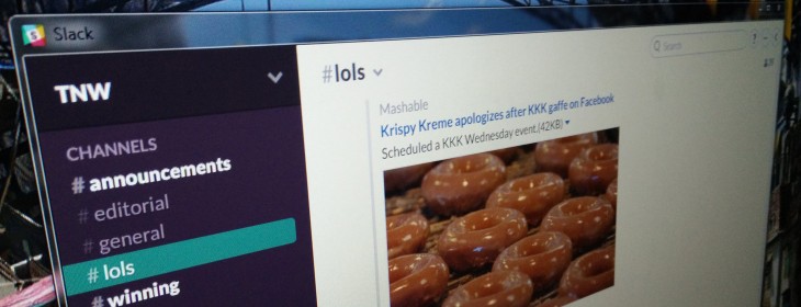Slack header
