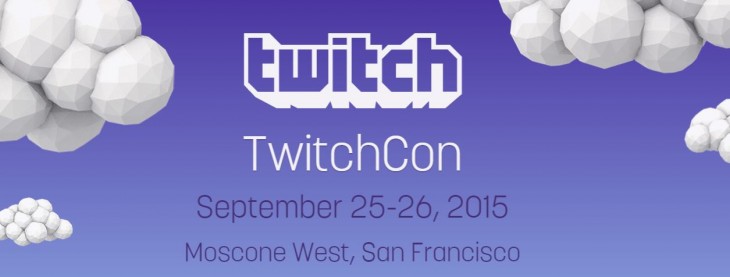 Twitch announces TwitchCon for September 25 – 26 in San Francisco