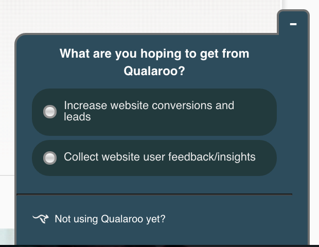 qualaroo 18 incredibly useful tools for getting to know your audience better