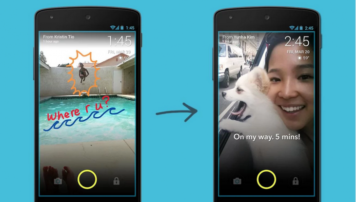 ScreenPop lets you send picture messages straight to your friend’s lockscreen