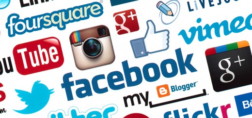 Social Media Logotype Background